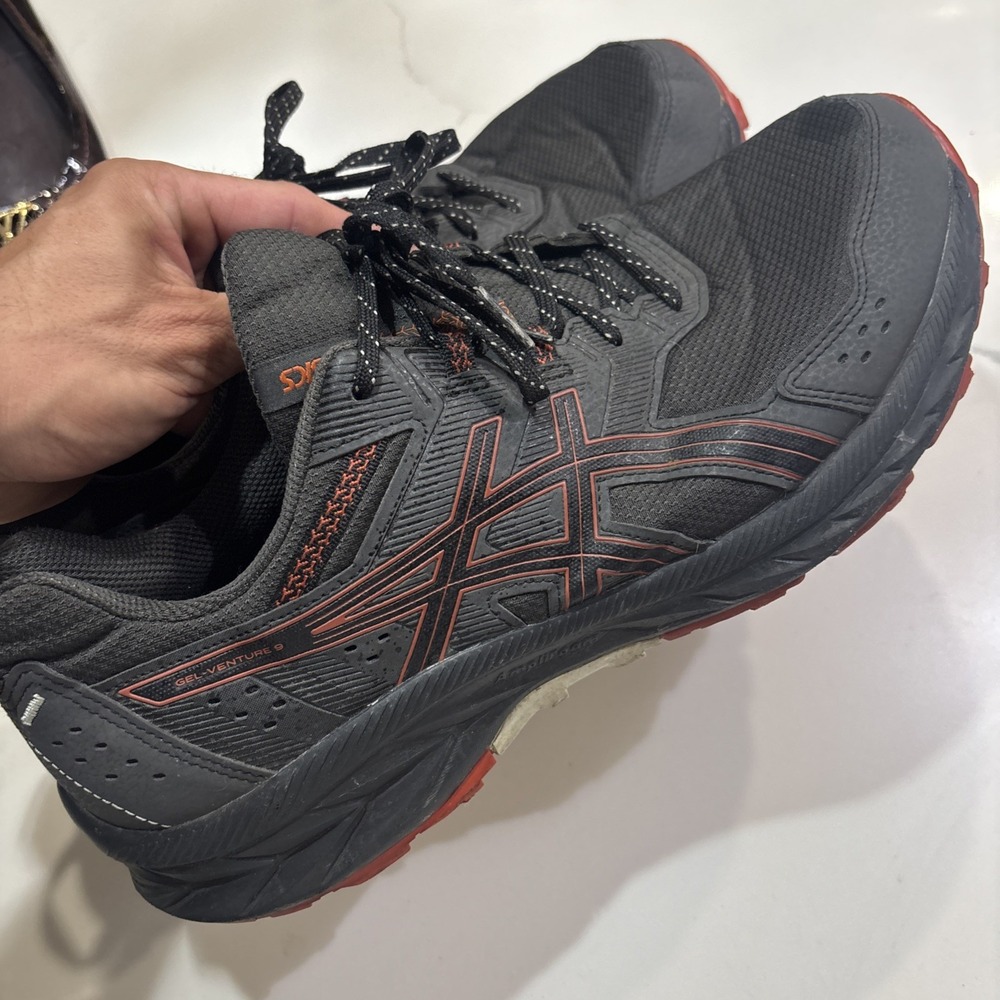 Size 13 - Asics Gel Venture 9 Extra Wide Graphite Grey Spice Latte